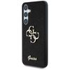 Guess Fixed Glitter Big 4G Metal Logo - Etui do Samsung Galaxy S25 (czarny) (GUHCS25SHG4SGK)
