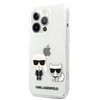Karl Lagerfeld Ikonik & Choupette - Etui iPhone 13 Pro Max (przezroczysty) (KLHCP13XCKTR)