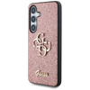 Guess Fixed Glitter Big 4G Metal Logo - Etui do Samsung Galaxy S25 (różowy) (GUHCS25SHG4SGP)
