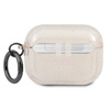 Karl Lagerfeld Karl Head Glitter - Etui Airpods Pro (złoty) (KLAPUKHGD)