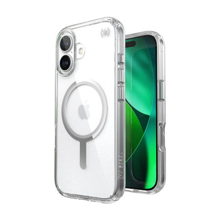 Speck Presidio Perfect Clear MagSafe - Etui iPhone 17 (Clear / Silver) (150954-3240)