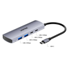 Unitek Hub 4w1 USB-C 10 Gbps, 2x USB-A i 2x USB-C H1112DGY01 (H1112DGY01)