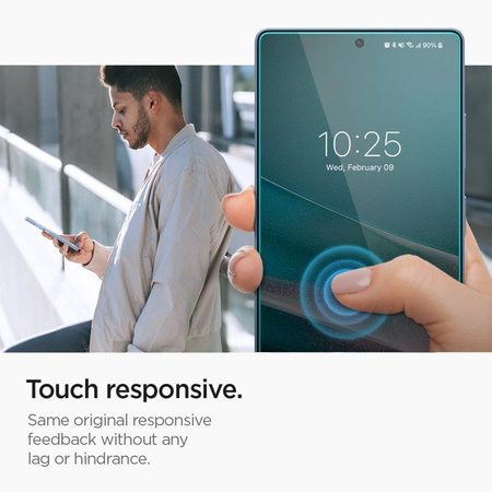 Spigen Glas.TR EZ Fit 2-Pack - Szkło hartowane do Samsung Galaxy S25 Ultra (2 sztuki) (AGL09082)