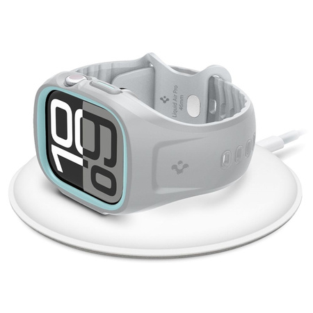 Spigen Liquid Air Pro - Pasek z obudową do Apple Watch 10 46 mm (Grey) (ACS09318)