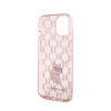 Karl Lagerfeld Monogram Choupette - Etui iPhone 15 (różowy) (KLHCP15SHNCMKLP)