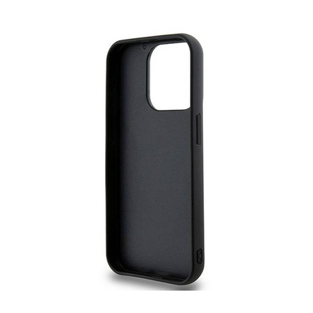 DKNY 3D Rubber Repeat Pattern - Etui iPhone 15 Pro Max (czarny) (DKHCP15X3DRPWK)