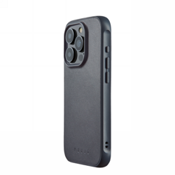 Mujjo Shield Case - etui do iPhone 15 Pro kompatybilne z MagSafe (steel blue) (MUJJO-CL-047-SB)