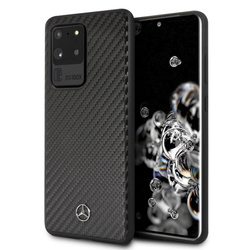 Mercedes Dynamic Hard Case - Etui Samsung Galaxy S20 Ultra (Black) (MEHCS69SRCFBK)