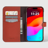 Coach Folio Signature C Case - Etui 2w1 z klapką iPhone 15 Pro (Tan) (CH052702)