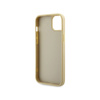 Guess Rhinestone Triangle - Etui iPhone 14 (złoty) (GUHCP14SHDGTPD)