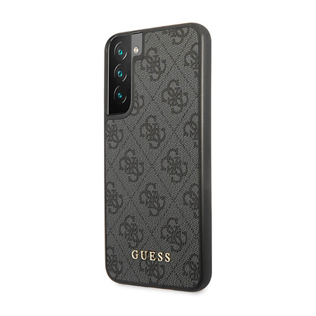 Guess 4G Metal Logo - Etui Samsung Galaxy S23 (szary) (GUHCS23SG4GFGR)