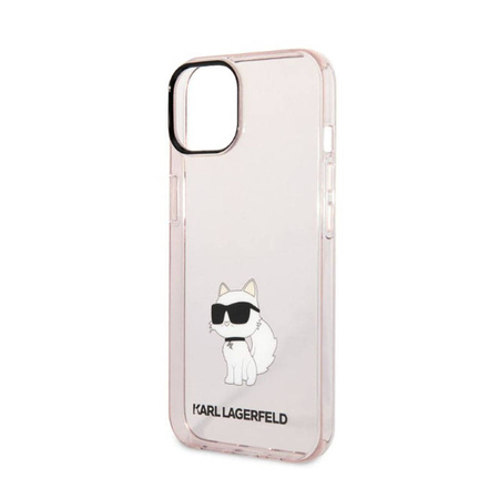 Karl Lagerfeld IML NFT Choupette - Etui iPhone 14 Plus (różowy) (KLHCP14MHNCHTCP)
