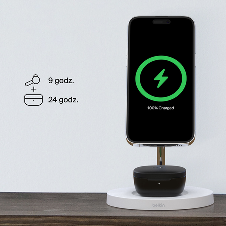 Belkin SOUNDFORM Motion Słuchawki bezprzewodowe douszne, czarne (AUC010BTBK)