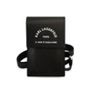Karl Lagerfeld Embossed RSG Wallet Phone Bag - Torba na smartfona i akcesoria (czarny) (KLWBSARSGK)
