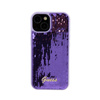 Guess Sequin Script Metal - Etui iPhone 15 (fioletowy) (GUHCP15SPSFDGSU)