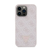 Guess Crossbody 4G Metal Logo - Etui iPhone 13 Pro (różowy) (GUHCP13LP4TDSCPP)