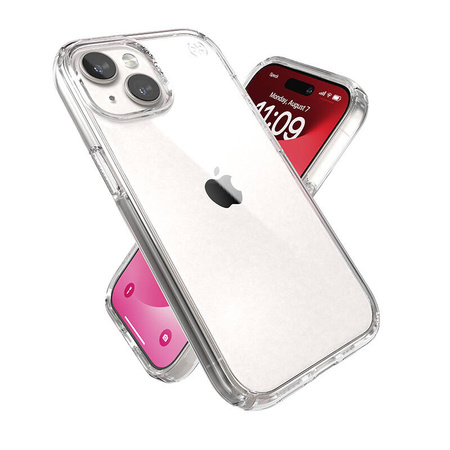 Speck Presidio Perfect-Clear - Etui iPhone 16e / iPhone 15 / iPhone 14 / iPhone 13 (Clear) (150440-5085)