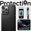 Spigen Liquid Air - Etui do iPhone 14 Pro Max (Czarny) (ACS04813)
