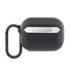 BMW Carbon Double Metal Logo - Etui AirPods Pro (Czarny) (BMAPWMPUCA2)