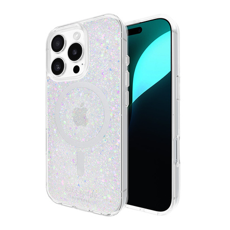 Kate Spade New York Protective MagSafe - Etui iPhone 16 Pro (Chunky Glitter) (KS054956)