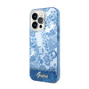 Guess Porcelain Collection - Etui iPhone 14 Pro Max (niebieski) (GUHCP14XHGPLHB)