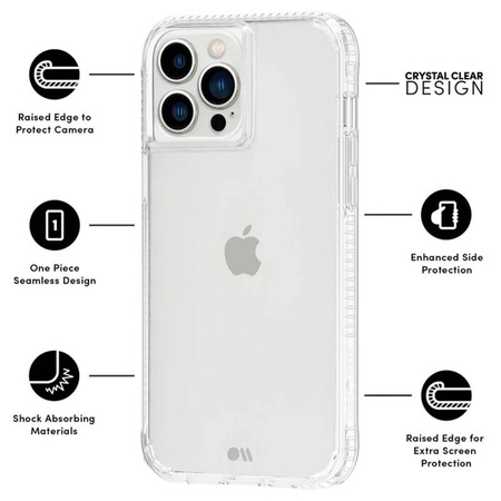 Case-Mate Tough Clear Plus - Etui iPhone 13 Pro Max (Przezroczysty) (CM046574)