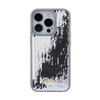 Guess Sequin Script Metal - Etui iPhone 15 Pro Max (srebrny) (GUHCP15XPSFDGSS)