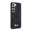 Guess Marble Collection - Etui Samsung Galaxy S23 (czarny) (GUHCS23SPCUMAK)