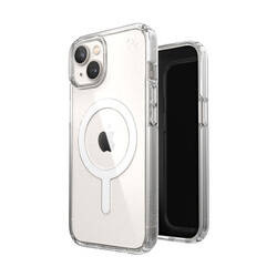 Speck Presidio Perfect-Clear + MagSafe - Etui iPhone 14 / iPhone 13 z powłoką MICROBAN (Clear) (150061-5085)