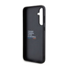 BMW Leather Carbon Blue Line - Etui Samsung Galaxy S23 FE (czarny) (BMHCS23FE22NBCK)