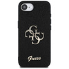 Guess Fixed Glitter Big 4G - Etui do iPhone 16e (czarny) (GUHCPSE4HG4SGK)