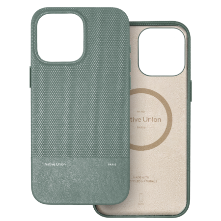 Native Union (RE)Classic Case - obudowa ochronna do iPhone 16 Pro Max kompatybilna z MagSafe - zielony (RECLA-GRN-NP24PM)