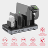 Unitek Stacja ładująca 3 x USB-A 20W, 3 x USB-C PD 60W, 80W - czarny (P1207B)