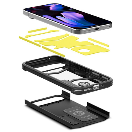 Spigen Tough Armor - Etui do Google Pixel 9 Pro XL (Czarny) (ACS07726)