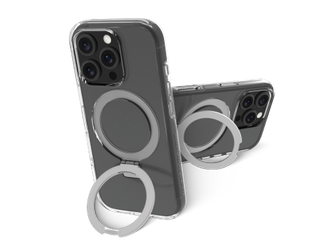 dbramante1928 Iceland Ultra D3O MS Kick - obudowa ochronna z podstawką do iPhone 16 Pro Max kompatybilna z MagSafe (przezroczysty) (IUK7CL006299)