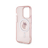Karl Lagerfeld IML Choupette MagSafe - Etui iPhone 15 Pro (różowy) (KLHMP15LHFCCNOP)