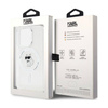 Karl Lagerfeld IML Choupette MagSafe - Etui iPhone 13 Pro Max (przezroczysty) (KLHMP13XHFCCNOT)