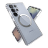 Speck Presidio Perfect-Clear Magnet - Etui Samsung Galaxy S25 Ultra MagSafe (Clear / Chrome Finish / Serene Silver) (150897-3199)