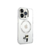 Karl Lagerfeld IML NFT Karl & Choupette MagSafe - Etui iPhone 13 Pro (przezroczysty) (KLHMP13LHNKCIT)