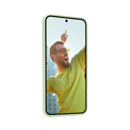 Crong Color Cover - Etui Samsung Galaxy S23 FE (miętowy) (CRG-COLR-SGS23FE-LGRN)
