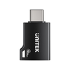 Unitek Adapter USB-C do USB-A 10Gbps czarny (A1048ABK01)