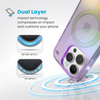 Speck Presidio2 Lux MagSafe - Etui iPhone 16 Pro (Amazing Purple / Clear) (150765-3237)