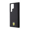 Ferrari Carbon Stitched Bottom - Etui Samsung Galaxy S24 Ultra (czarny) (FEHCS24LN3PUK)