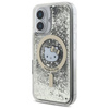 Hello Kitty Liquid Glitter Fever MagSafe - Etui iPhone 16 (czarny / złoty) (HKHMP16SLGDIK)