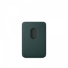 Apple Portfel z tkaniny FineWoven z MagSafe do iPhone’a - Ciemnozielony (MA6Y4ZM/A)