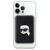 Karl Lagerfeld Karl Head Pin MagSafe - Power Bank indukcyjny 5000 mAh 15W (czarny) (KLPB5FPGKSKIHK)