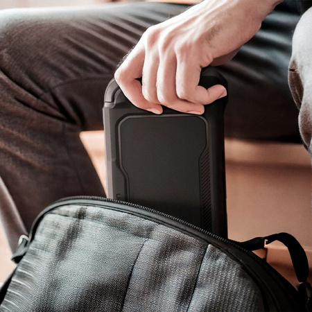 Spigen Rugged Armor - Etui do Nintendo Switch 2 (Matte Black) (ACS09075)