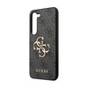 Guess 4G Big Metal Logo - Etui Samsung Galaxy S24 (czarny) (GUHCS24S4GMGGR)