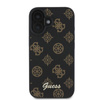 Guess Peony Script MagSafe - Etui iPhone 16 (czarny) (GUHMP16SPGPYSK)