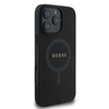 Guess Saffiano Classic Logo MagSafe - Etui iPhone 16 Pro (czarny) (GUHMP16LPSAHMCK)